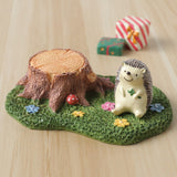 Pastoral Micro Landscape Landscaping Resin Ornaments Without Hedgehog, Resin Ornaments