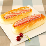 PU Simulation Bread Model Ham Bread Display Photography Props Home Decoration Window Display, Ham Bread