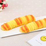 PU Simulation Small Caterpillar Bread Model Photography Props Home Decoration Window Display, Caterpillar Bread