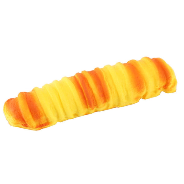 PU Simulation Small Caterpillar Bread Model Photography Props Home Decoration Window Display, Caterpillar Bread