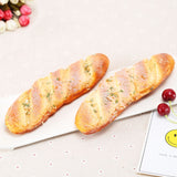 PU Simulation S-shaped Sesame Bread Model Photography Props Home Engineering Window Display, S-shaped Sesame Bread