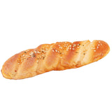 PU Simulation S-shaped Sesame Bread Model Photography Props Home Engineering Window Display, S-shaped Sesame Bread