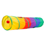 Foldable Cat Channel Rolling Dragon Environmental Protection Puzzle Pet Toy Rainbow Cat Tunnel, Cat Channel Rolling