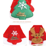 Pet Headwear Christmas Headband Hood Hat Small and Medium Cat Dog Cap