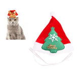 Pet Headwear Christmas Headband Hood Hat Small and Medium Cat Dog Cap