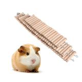 Parrot Bird Hamster Color Round Wood Small Plank Road Ladder Toy, 30cm, 40cm, 50cm, 60cm