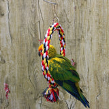 Pet Bird Bite-resistant Cotton Rope Swing Ring Toy Climbing Ring, Diameter 18cm, Diameter 25cm