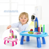 Intelligent Children Projector Early Education Learning Drawing Board Game Puzzle Painting Toy Set