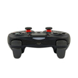 Rubberized Wireless Game Controller Bluetooth Handle for PS4 Host