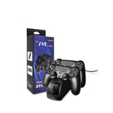 USB Dual Charger Dock Station with LED Indicator for PS4 Wireless Controller, SND-401