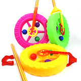 Trolley Toys Baby Walker Single Wheel Pusher Random Color Delivery, Single Wheel Pusher