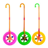 Trolley Toys Baby Walker Single Wheel Pusher Random Color Delivery, Single Wheel Pusher