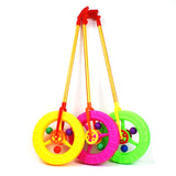 Trolley Toys Baby Walker Single Wheel Pusher Random Color Delivery, Single Wheel Pusher