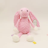 Striped Animal Plush Toy Doll Creative Animal Doll, Monkey 15cm, Fox 15cm, Panda 15cm, Elephant 15cm, Dog 15cm, Pig 15cm, Lion 15cm, Gray Rabbit 15cm, Pink Rabbit 15cm, Rhinoceros 15cm, Duck 15cm, Bear 15cm, Monkey 33cm, Fox 33cm, Panda 33cm