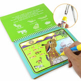 Water Drawing Book Coloring Book Doodle & Magic Pen Painting Drawing Board for Kids Toys Birthday Gift