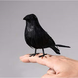 Halloween Decoration Crow Ornaments Simulation Crow, Simulation Crow