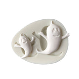 Halloween Series Ghost Silicone Mold Fondant DIY Soft Clay Mold