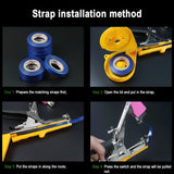 Two-Color Plastic Vegetable And Fruit Strapping Device, Fruit Strapping Device