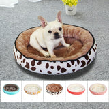 Thickened Autumn and Winter Oval Universal Warm Pet Cat Dog Bed, S, M, L, XL, XXL