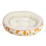 Thickened Autumn and Winter Oval Universal Warm Pet Cat Dog Bed, S, M, L, XL, XXL