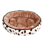 Thickened Autumn and Winter Oval Universal Warm Pet Cat Dog Bed, S, M, L, XL, XXL