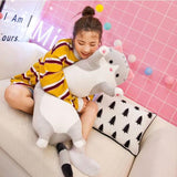 Soft Cute Pet Long Cat Pillow Plush Toy Sleeping Doll Lazy Doll, Height 90cm