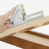 Multifunctional Woodworking Triangle Ruler Measuring Tool, Triangle Ruler