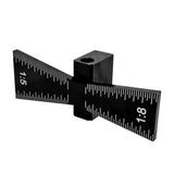 Aluminum Alloy Dovetail Line Marker Compact Woodworking Tool, Dovetail Line Marker