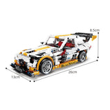 Modified Racing Model Lego Assembled Building Block Gear Children Educational Toys, KY1016, KY1017, KY1018, KY1019