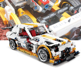 Modified Racing Model Lego Assembled Building Block Gear Children Educational Toys, KY1016, KY1017, KY1018, KY1019