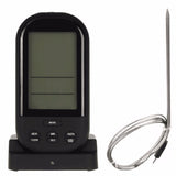 Wireless Digital LCD Display BBQ Thermometer Kitchen Digital Probe Thermometer Barbecue Temperature Tool, Dual Probe