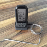 Wireless Digital LCD Display BBQ Thermometer Kitchen Digital Probe Thermometer Barbecue Temperature Tool, Dual Probe