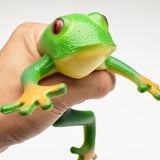 Simulation Frog Model Soft Fake Frog Creative Trick Frog, Frog Model