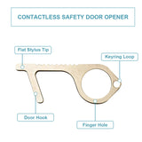 Non-Contact Door Openner Safety Protection Door Hook Press Elevator Button Tool, Door Hook 1