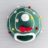 Three-dimensional Sponge Christmas Hat Shaped Pet Bed Nest Warmth Supplies, Small 38x45cm, Medium 45x55cm, Large 55x65cm