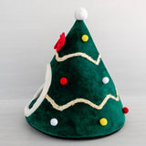 Three-dimensional Sponge Christmas Hat Shaped Pet Bed Nest Warmth Supplies, Small 38x45cm, Medium 45x55cm, Large 55x65cm