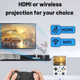 ANBERNIC RG353VS 3.5 Inch Wireless Game Box Linux Single OS Handheld Game Console, Machine Only, 64G 15,000 Games, 128G 25000 Games, 256G 35000 Games