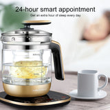 KAMJOVE Fully Automatic Water-proof Bird's Nest Stew Cup Glass Health Pot Multi-function Tea Maker CN Plug