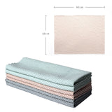 Fish Scale Lattice Kitchen Cleaning Without Watermark Rags Housework Water Absorption Lint-free Cleaning Rag Random Color Delivery, 1pc