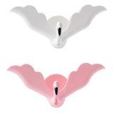 Wall-mounted Toilet Non-perforated Suction Cup Drain Soap Tray Flamingo Soap Box, Random Color Delivery, Flamingo Soap Box