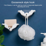 Wall-mounted Toilet Non-perforated Suction Cup Drain Soap Tray Flamingo Soap Box, Random Color Delivery, Flamingo Soap Box