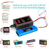 HTRC N8 Ni-MH Ni-Cr Battery Charger Smart Balance Charger,, EU Plug, US Plug, UK Plug