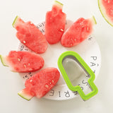 Simple Watermelon Dicing Device Popsicle Shape Mold Watermelon Slice Model Random Color Delivery, 6 PCS Watermelon Dicing