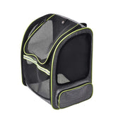 Full Net Breathable Pet Backpack For Easy Going Out Pet Backpack, Green, Black, Orange, Gray