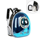 Space Capsule Pet Bag Panoramic Transparent Cat Go Out Portable Breathable Backpack, with Cover