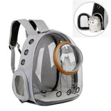 Space Capsule Pet Bag Panoramic Transparent Cat Go Out Portable Breathable Backpack, with Cover