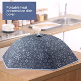 Snowflake Pattern Insulation Rice Cover Restaurant Anti-mosquito & Insect-proof Household Dish Cover, Snowflake Pattern Rice Cover