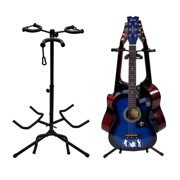 Tripod Three-head Height Adjustment Guitar Stand, Three-head Guitar Stand