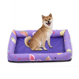 Summer Pet Non-removable Side Dog Mat Pet Bed, S 45X35X6cm, M 53X40X6cm, L 65X55X8cm, XL 83X66X8cm