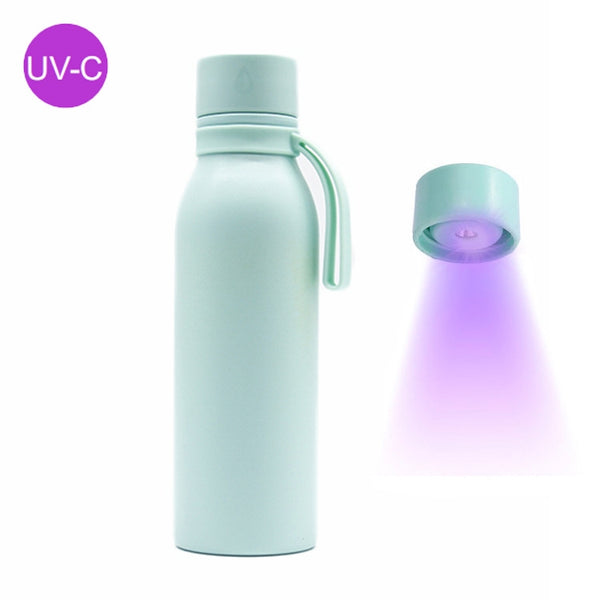 Ultraviolet Sterilization Intelligent Disinfection USB Charging Stainless Steel Vacuum Flask, USB Vacuum Flask